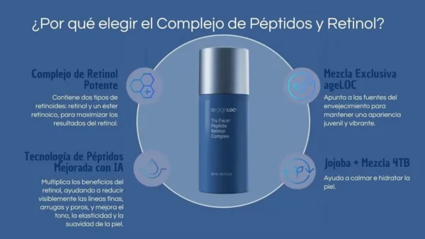 ageLOC® Tru Face® Peptide Retinol Complex - Imagen 5